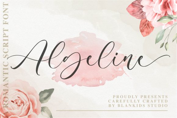 Algeline: A Luxurious Handwritten Font