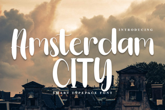 Amsterdam City Font for Business Branding