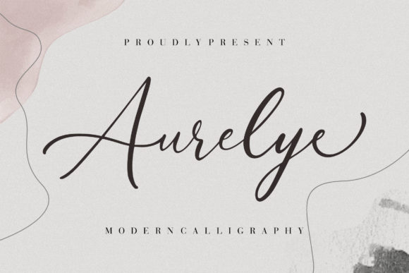 Aurelye: Elegant Script Font