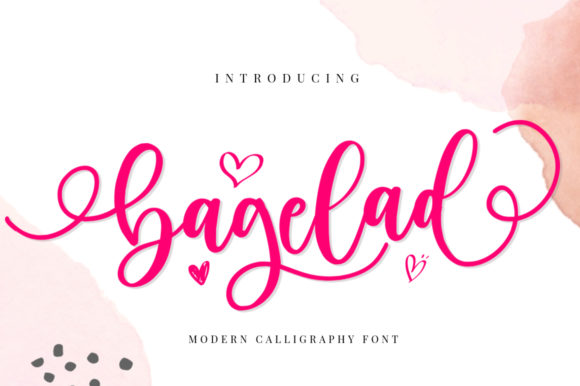 Bagelad: A Handwritten Font for Web Design