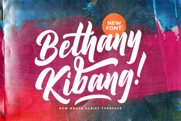 Bethany Kibang Font for Creative Projects