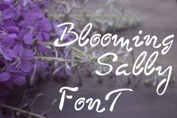 Blooming Sally Font for Elegant Branding