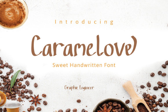 Caramelove: A Sweet Script Font for Web Design