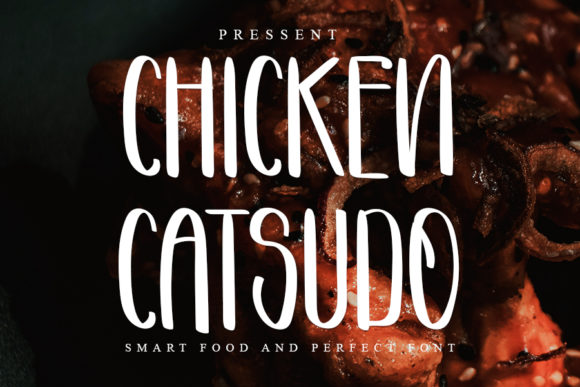 Chicken Catsudo: A Cute Handwritten Font for Branding