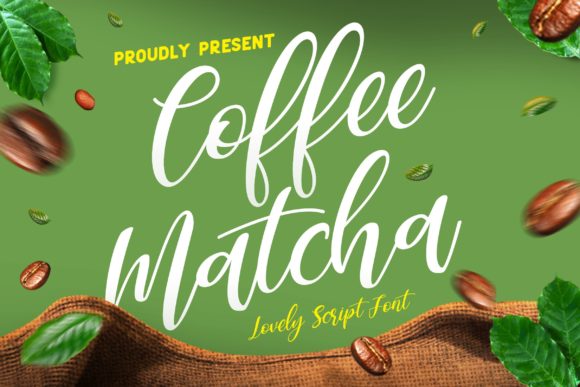 Coffee Matcha Font for Creative Marketing