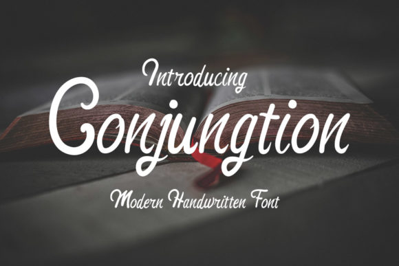 Conjungtion: A Font for Business Style