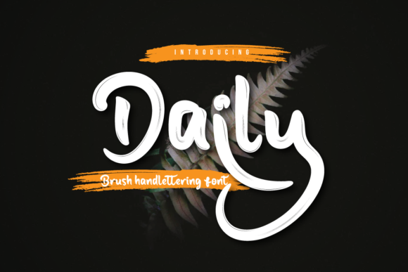 Daily: A Brush Handwritten Font