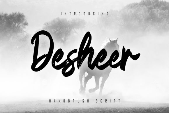 Desheer Font: Handwritten Elegance for Editorial Design