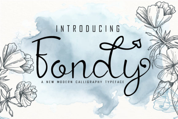 Fondy: A Luxurious Handwritten Font