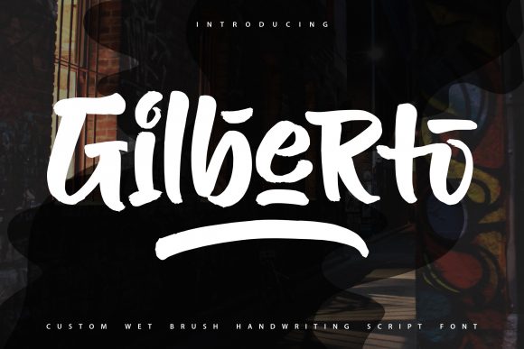 Gilberto: A Handwritten Font for Creative Expression