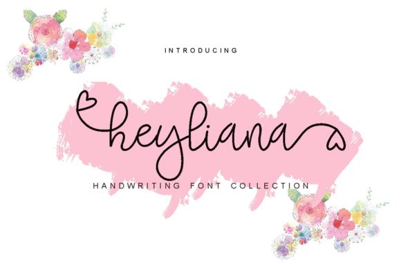 Heyliana: A Delicate Script Font