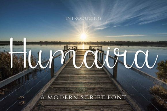 Humaira: A Delicate Handwritten Font