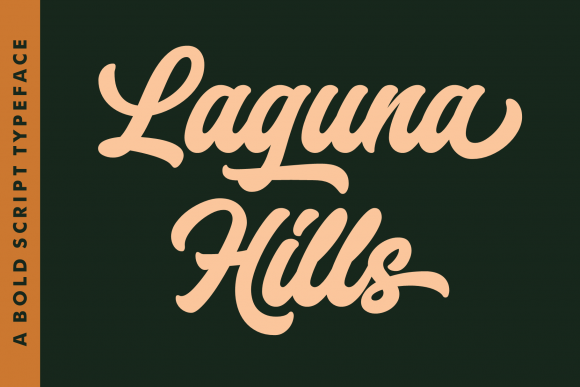 Laguna Hills Font: Elegant Script for Editorial Design