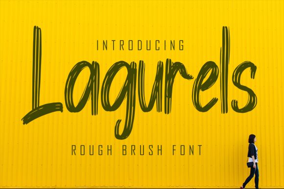Lagurels: A Bold Script for Creative Campaigns