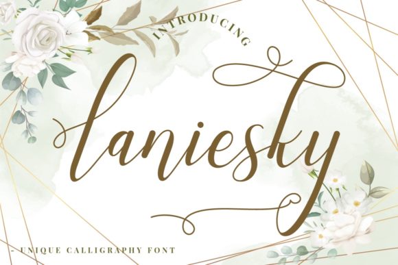 Laniesky: A Luxurious Handwritten Font