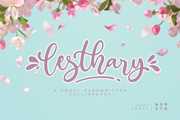 Lesthary: A Elegant Handwritten Font