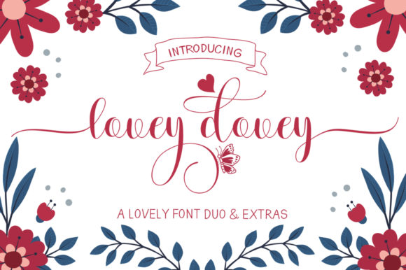 Lovey Dovey: A Font for Elegant Campaigns