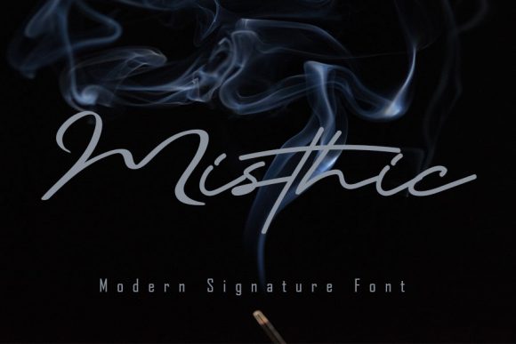 Misthic: A Script Font for Impactful Campaigns