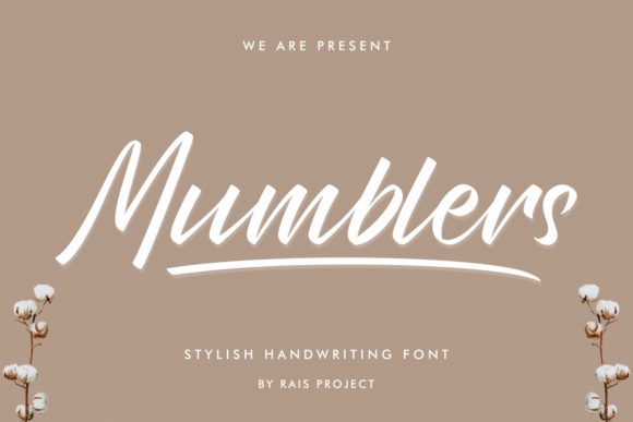 Mumblers: A Stylish Handwritten Font