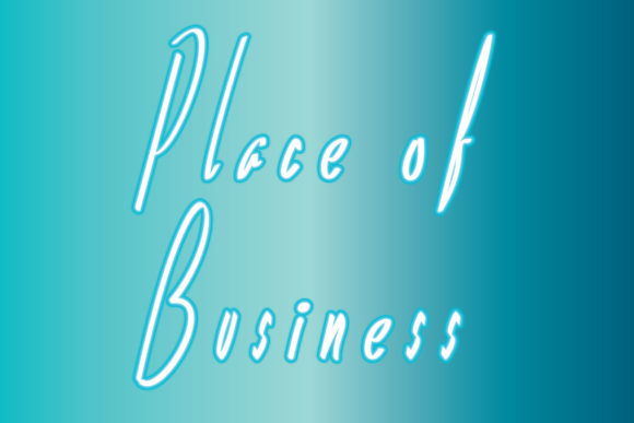 Place of Business: A Script Font for Elegant Branding
