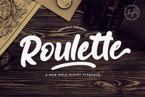 Roulette: A Bold Script Font for Creative Marketing
