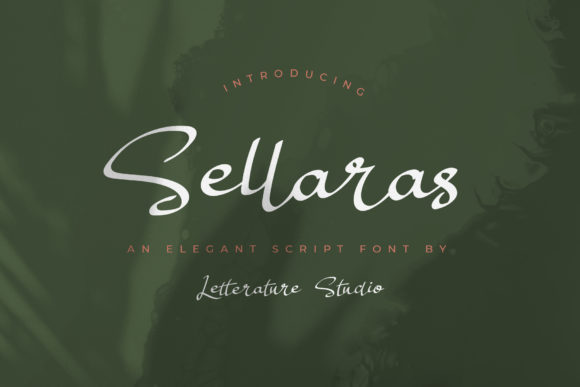 Sellaras: A Luxurious Font for Business Branding