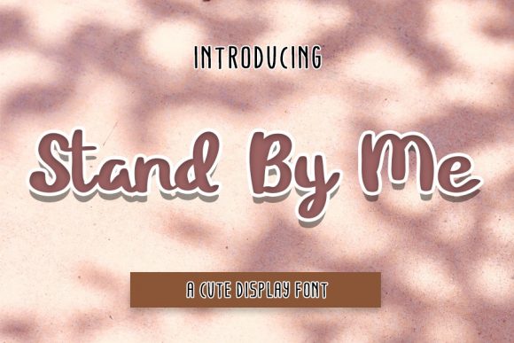 Stand by Me Font for Web Design