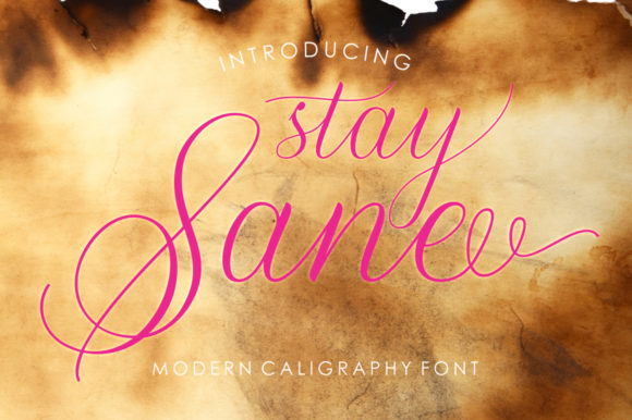 Stay Sane: A Font for Creative Campaigns