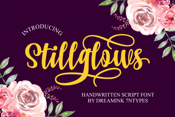 Stillglows: Enchanting Script Font
