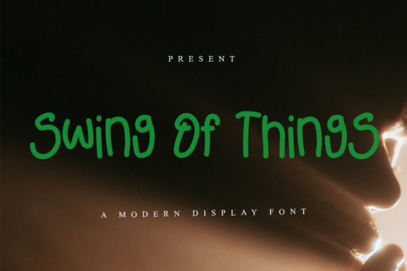 Swing of Things: A Playful Font for Creative Campaigns
